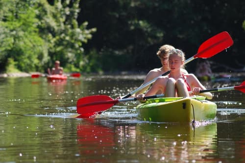 Kajakken op de Ourthe